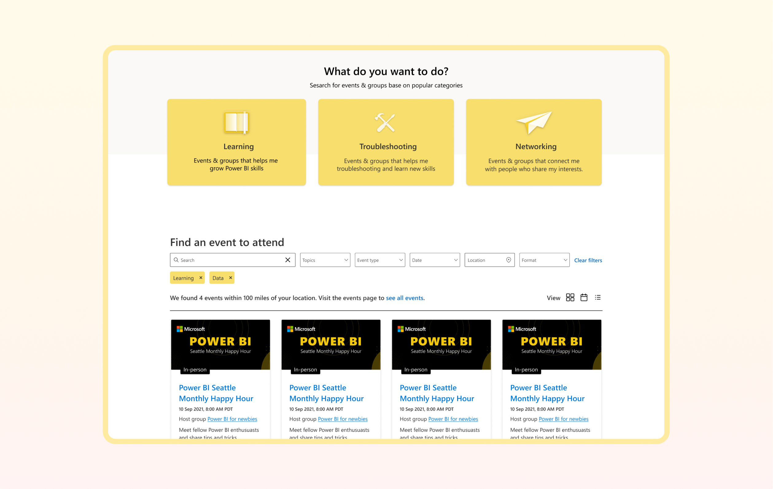 Protected: Designing Discovery for Groups & Events